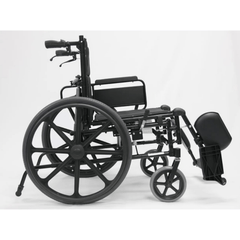 Karman KM 5000 Lightweight Reclining Wheelchair with Removable Desk Armrest - sold by Dansons Medical - Reclining Wheelchairs manufactured by Karman Healthcare