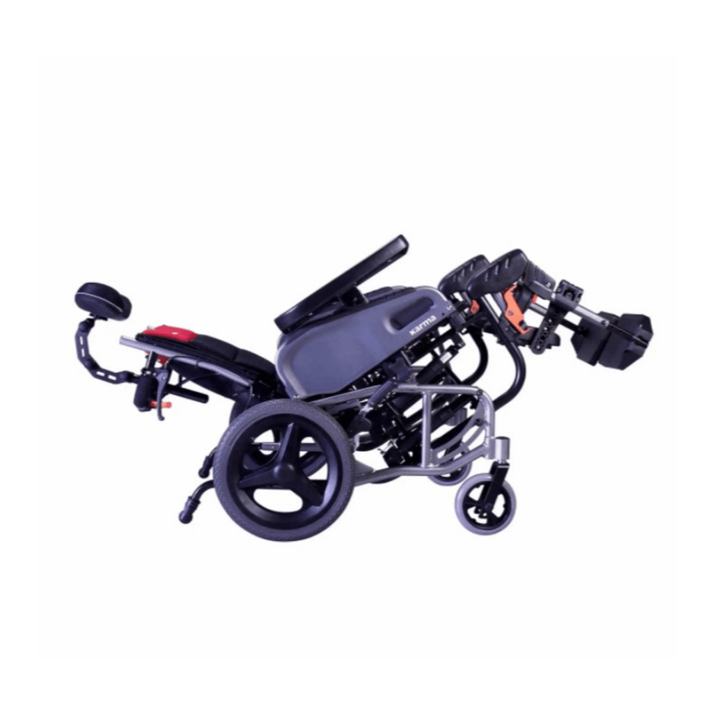 Karman VIP2 Tilt in Space Reclining Transport Wheelchair - sold by Dansons Medical - Tilt in Space Wheelchairs manufactured by Karman Healthcare