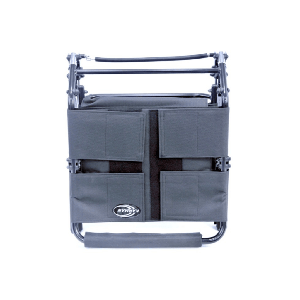 Karman KN-TV10A Lightweight Travel Wheelchair - sold by Dansons Medical - Folding Wheelchairs manufactured by Karman Healthcare