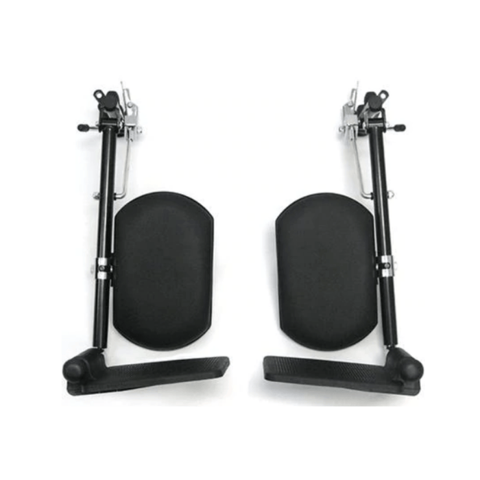 Karman Universal Elevating Legrest for Manual Wheelchairs, Sold by Pair (EL16BB-INV-DY)