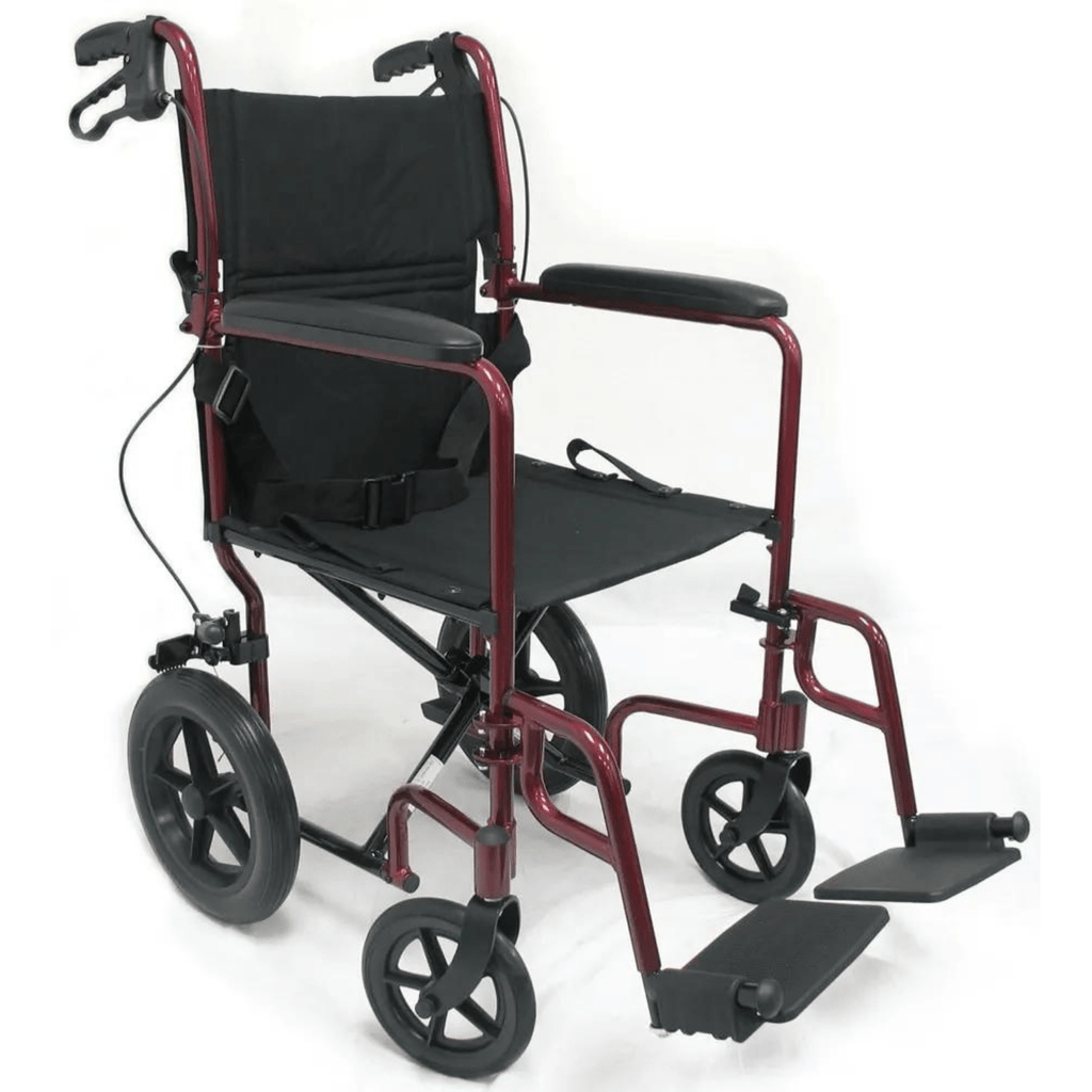 Karman LT-1000 Transport Wheelchair - sold by Dansons Medical - Ultra Lightweight Wheelchairs manufactured by Karman Healthcare