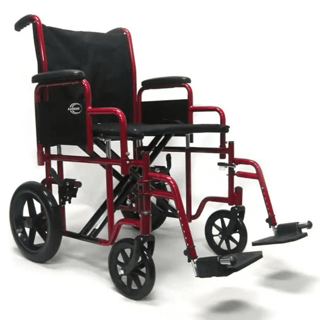 Karman T-900 Transport Bariatric Wheelchair - sold by Dansons Medical - Bariatric Wheelchairs manufactured by Karman Healthcare