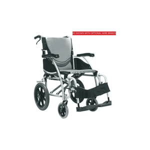 Karman S-Ergo 115 Ergonomic Transport Wheelchair with Swing Away Footrest - sold by Dansons Medical - Ergonomic Wheelchairs manufactured by Karman Healthcare