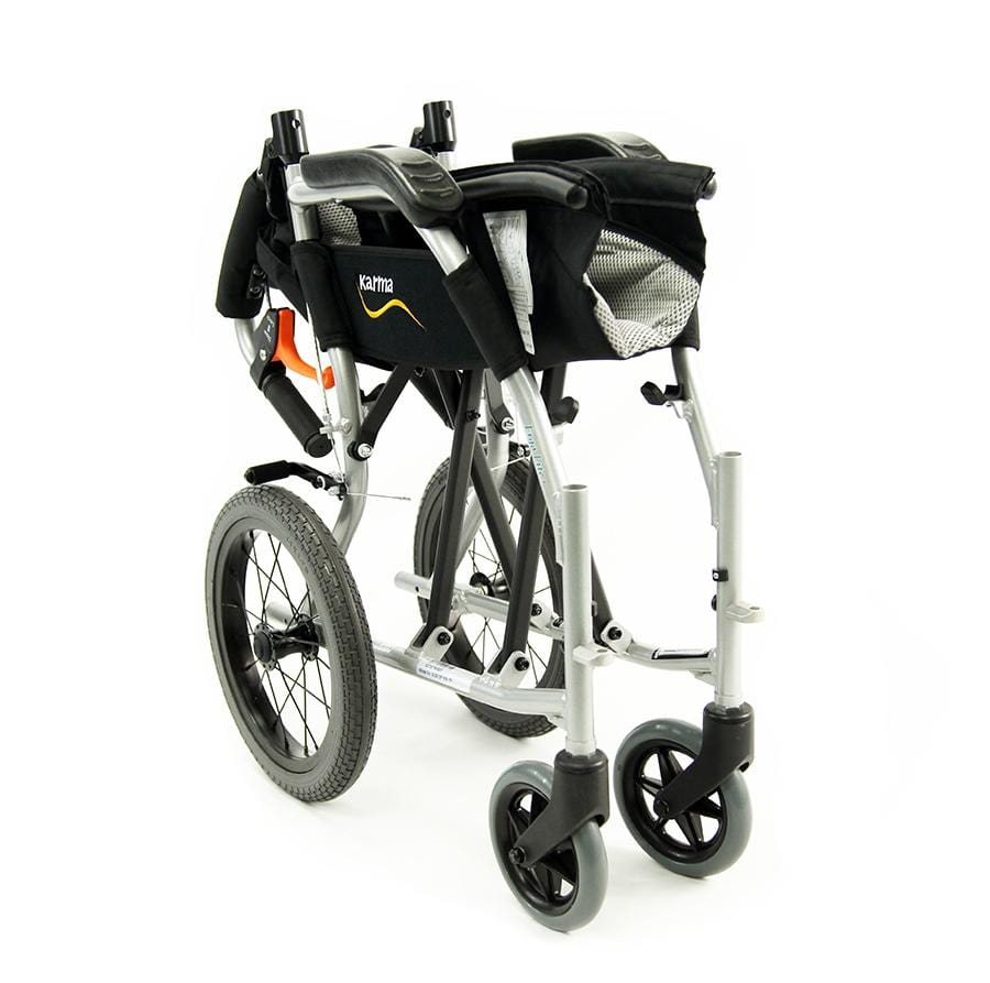 Karman Ergo Flight Transport Wheelchair - sold by Dansons Medical - Ergonomic Wheelchairs manufactured by Karman Healthcare
