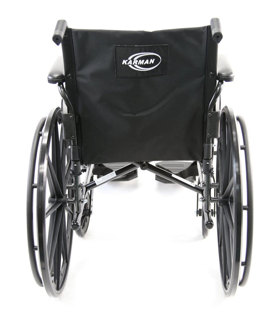 Karman Lightweight Deluxe Wheelchair (LT-700) - sold by Dansons Medical - Folding Wheelchairs manufactured by Karman Healthcare