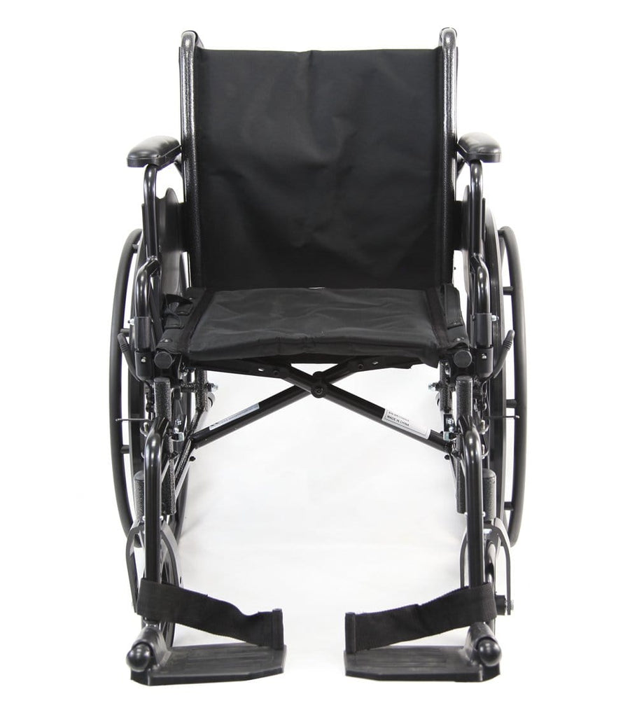 Karman Lightweight Deluxe Wheelchair (LT-700) - sold by Dansons Medical - Folding Wheelchairs manufactured by Karman Healthcare