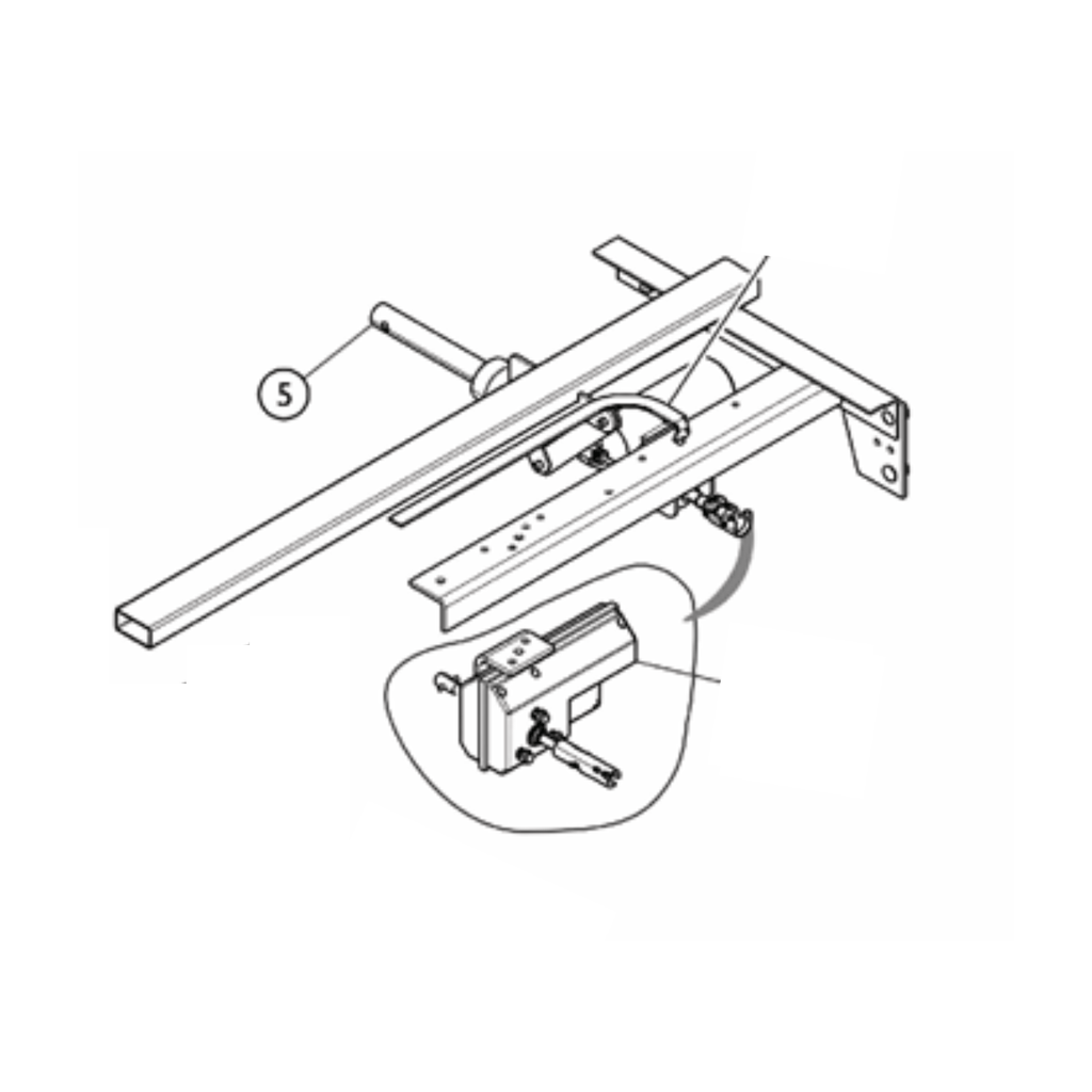 Invacare Motor Head Assembly Kit for G-Series Bed - sold by Dansons Medical - Actuators manufactured by Invacare