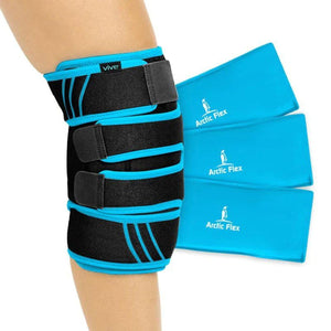 Vive Knee Ice Wrap - sold by Dansons Medical - Knee Ice Wrap manufactured by Vive Health