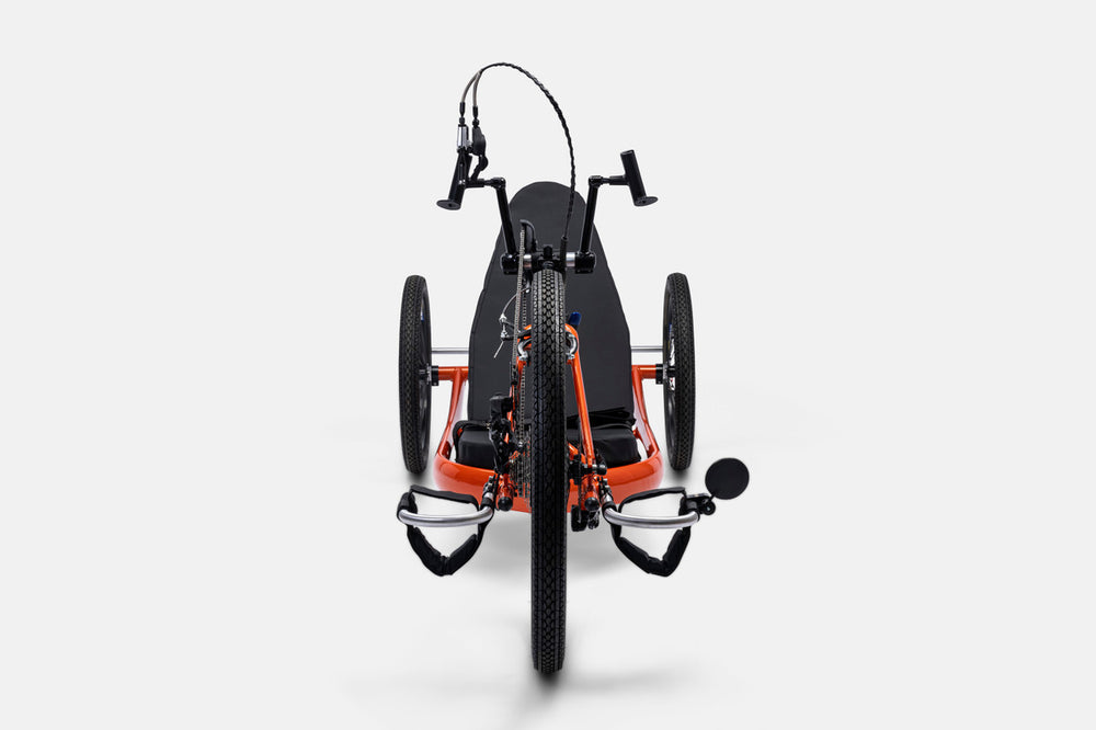Top End Force 3 handcycle, angled view