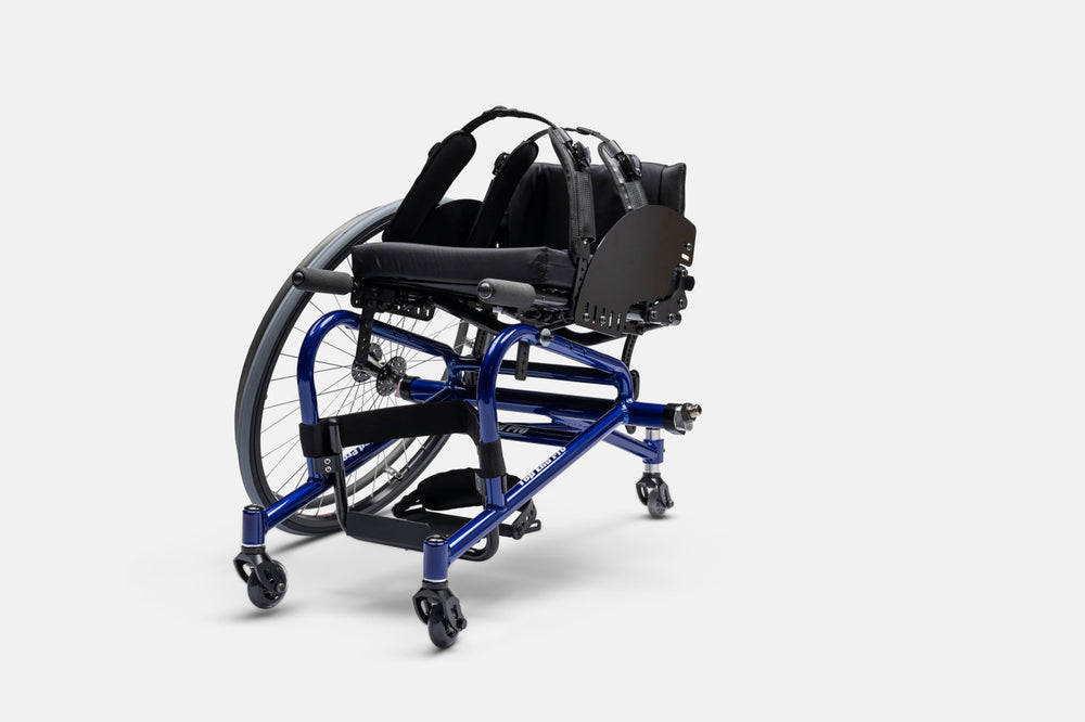 Top End Pro Pickleball wheelchair, angled view