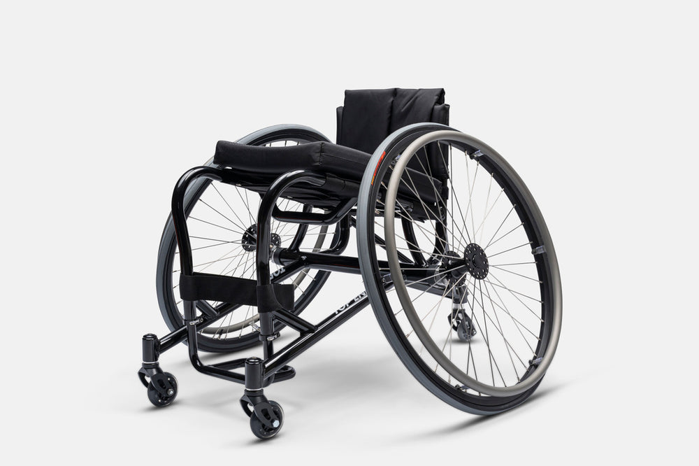 Top End T-5 7000 Series tennis wheelchair, front view