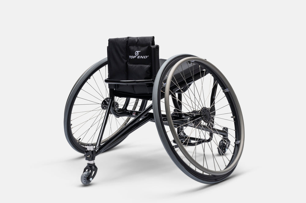 Top End T-5 7000 Series tennis wheelchair, rear view