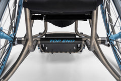 Top End GOAT basketball wheelchair, angled view