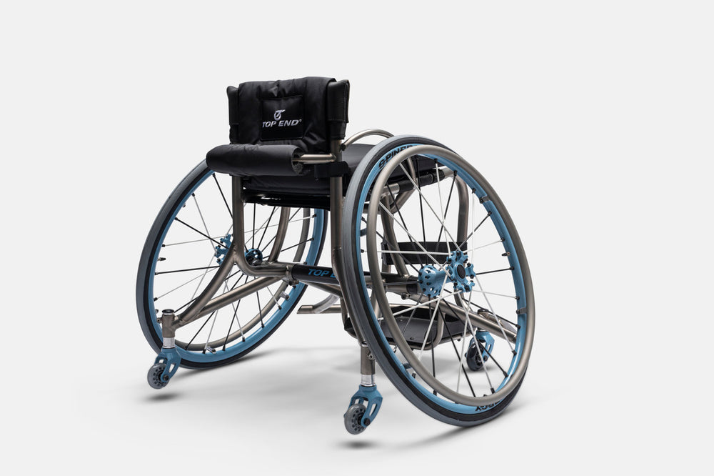 Top End GOAT basketball wheelchair, rear view