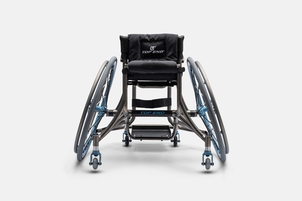 Top End GOAT basketball wheelchair, front view
