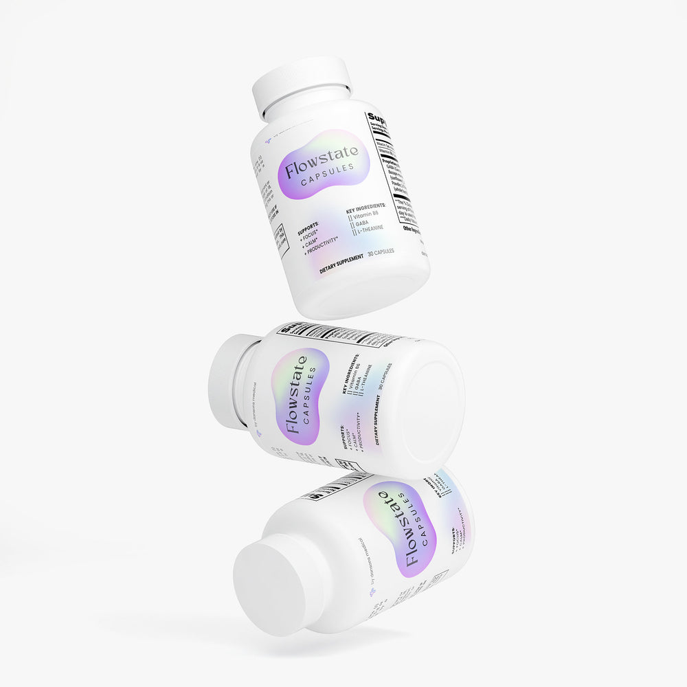 Flowstate Capsules | Nootropic Focus and Productivity Supplement