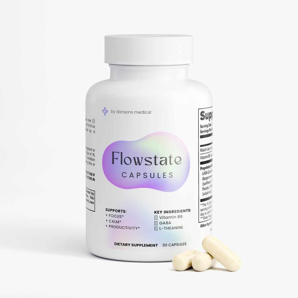 Flowstate Capsules | Nootropic Focus and Productivity Supplement