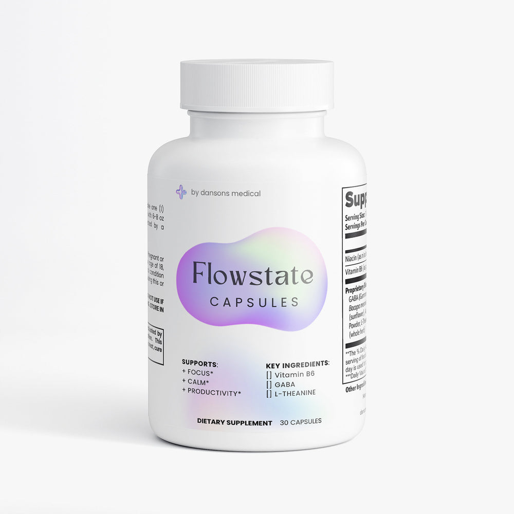 Flowstate Capsules | Nootropic Focus and Productivity Supplement