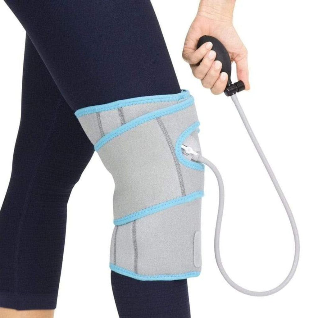 Vive Knee Compression Ice Wrap - sold by Dansons Medical -  Knee Compression Ice Wrap manufactured by Vive Health