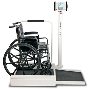 6495 Stationary Wheelchair Scale - sold by Dansons Medical - manufactured by Detecto