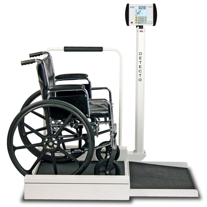 Detecto 6495 Stationary Wheelchair Scale