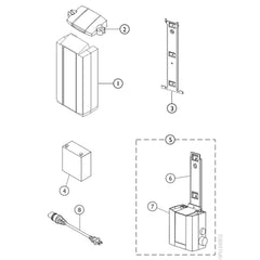 Invacare Battery Pack and Hardware for ISA Compact Invacare Hoyer lift - sold by Dansons Medical - Battery Pack and Hardware manufactured by Invacare