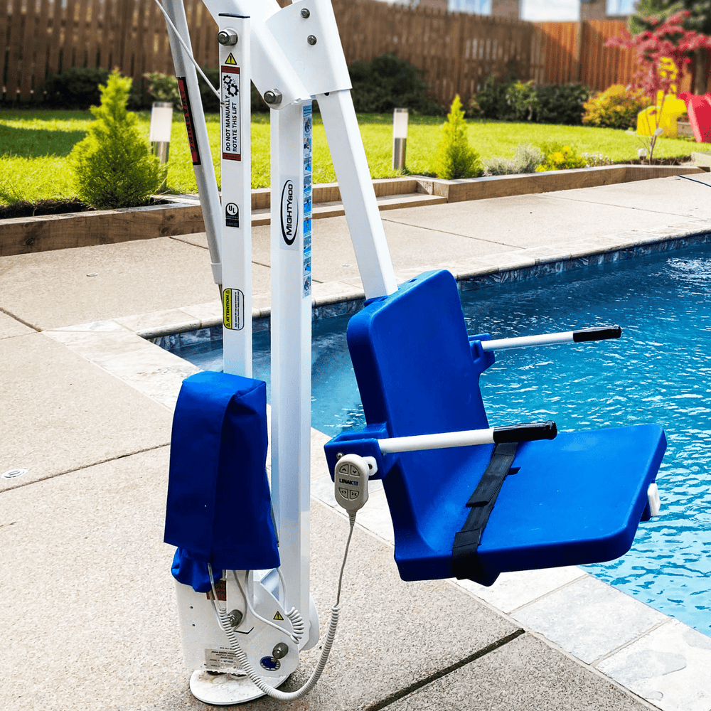 Aqua Creek Mighty 600 Pool Lift - sold by Dansons Medical -  Mighty 600 Pool Lift by Aqua Creek