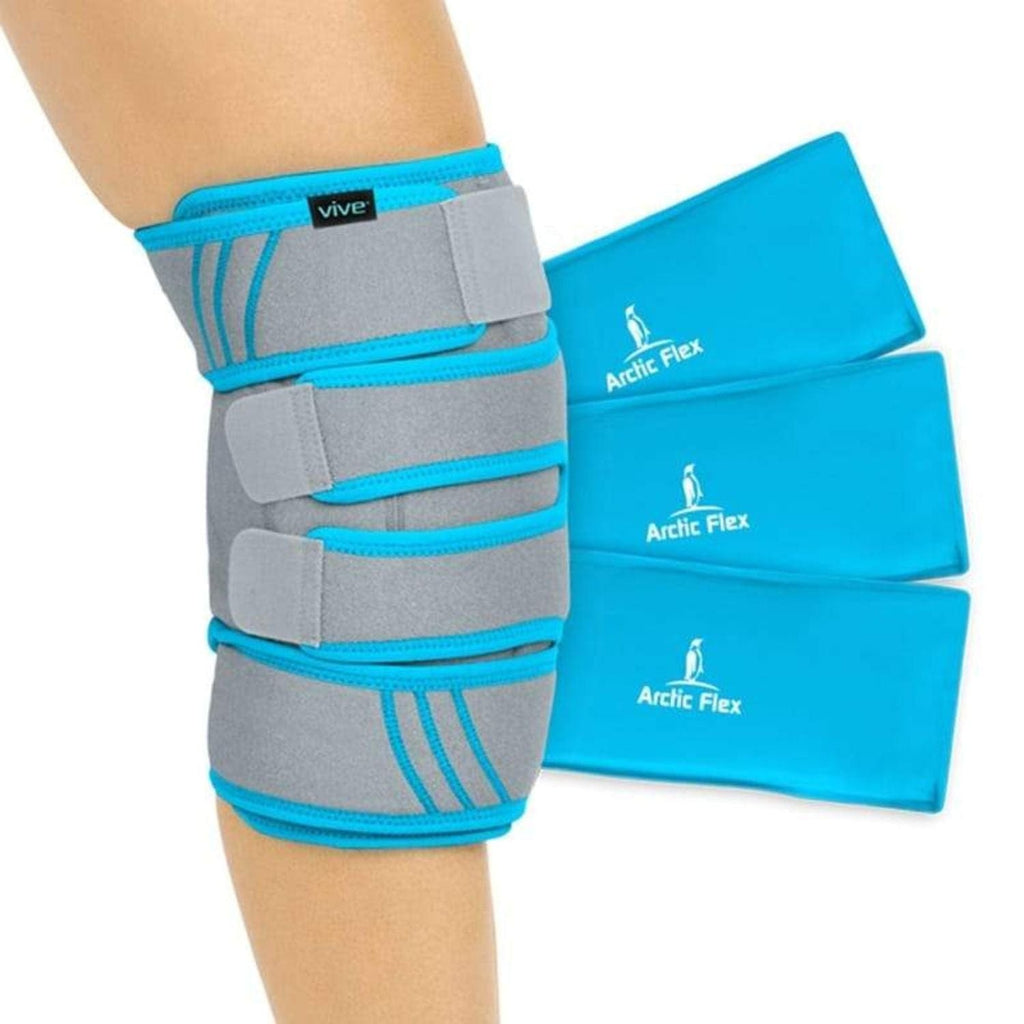 Vive Knee Ice Wrap - sold by Dansons Medical - Knee Ice Wrap manufactured by Vive Health