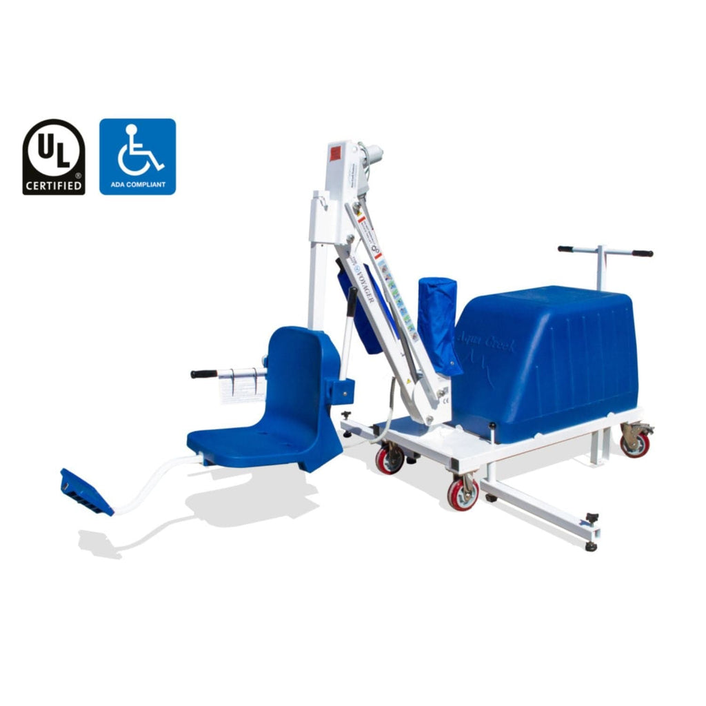 Aqua Creek Mighty Voyager Pool Lift - sold by Dansons Medical -  Mighty Voyager Pool Lift by Aqua Creek