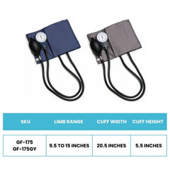 Graham Field Superior™ Sphygmomanometer - sold by Dansons Medical -  manufactured by Graham Field