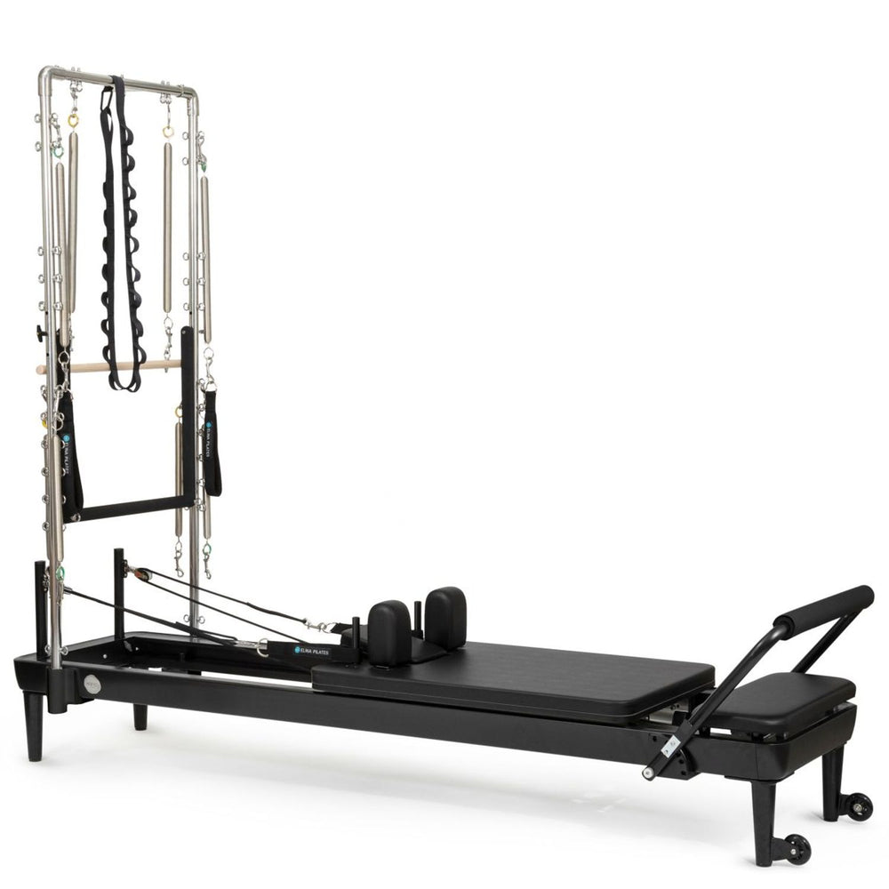 Elina Pilates Nubium Reformer with Tower - Black Edition, a Pilates Reformers by Elina Pilates available at Dansons Medical