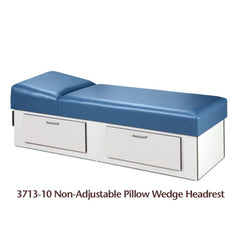 Two-Drawer Upholstered Apron Recovery Couch - sold by Dansons Medical - manufactured by Clinton Industries 