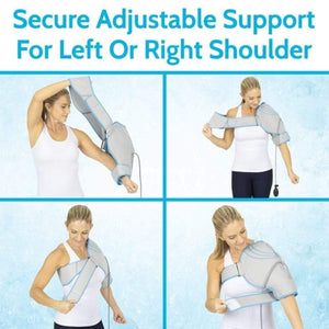 Vive Shoulder Compression Ice Wrap - sold by Dansons Medical -  Shoulder Compression Ice Wrap manufactured by Vive Health