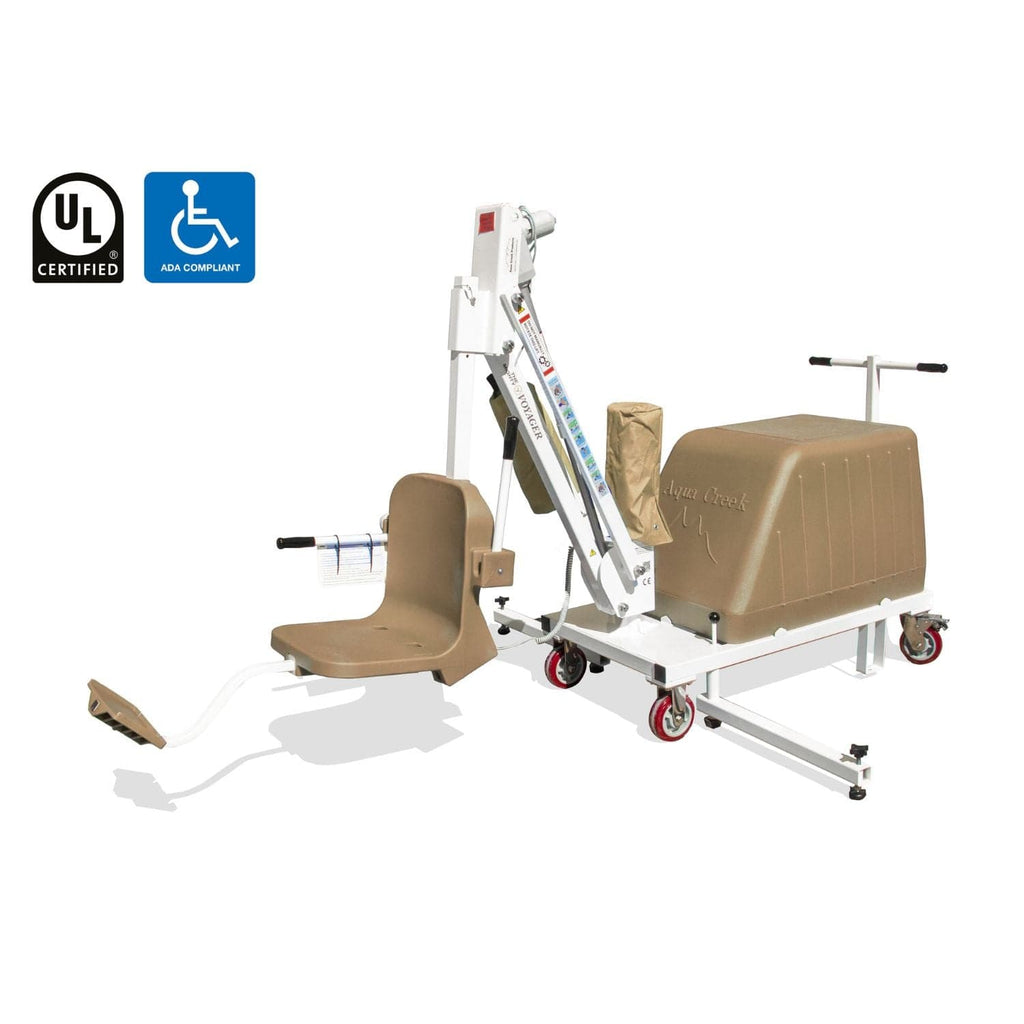 Aqua Creek Mighty Voyager Pool Lift - sold by Dansons Medical -  Mighty Voyager Pool Lift by Aqua Creek