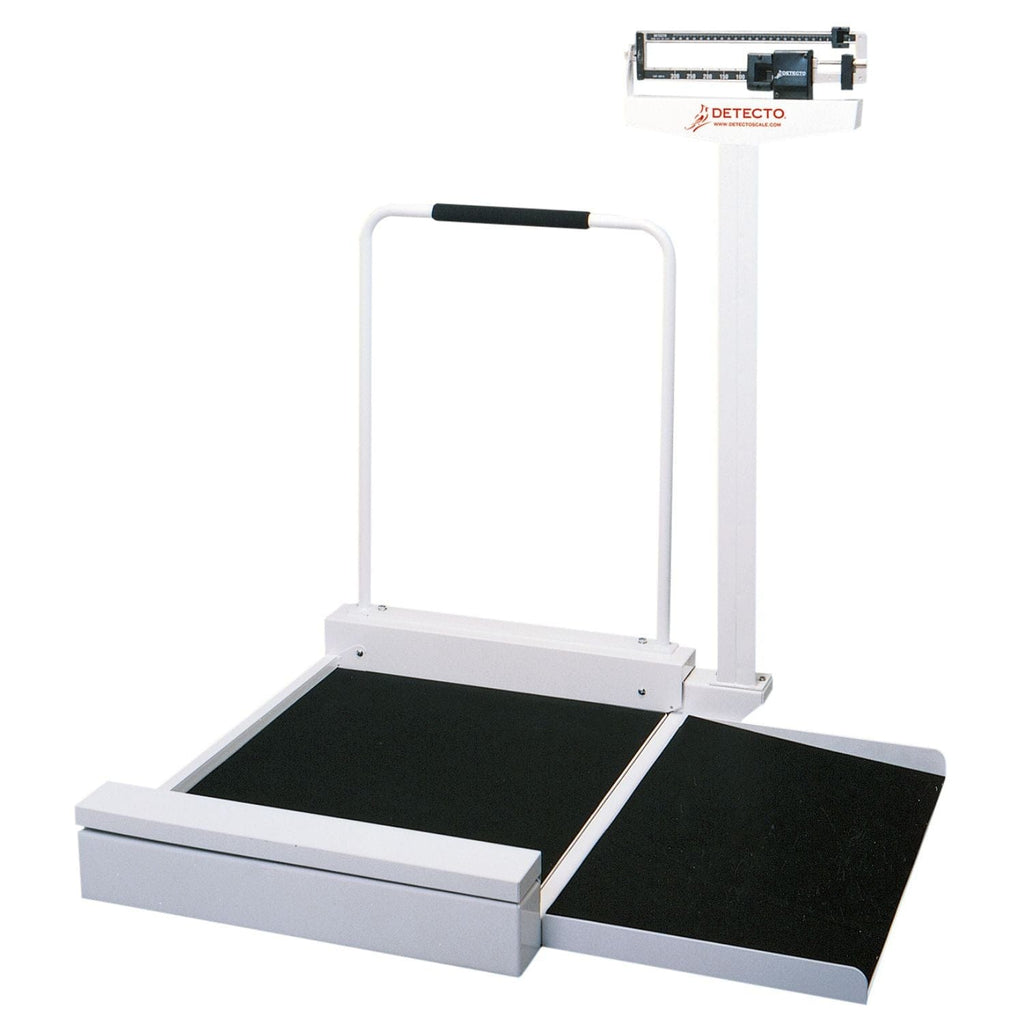 495 Series Stationary Wheelchair Scale - sold by Dansons Medical - manufactured by Detecto
