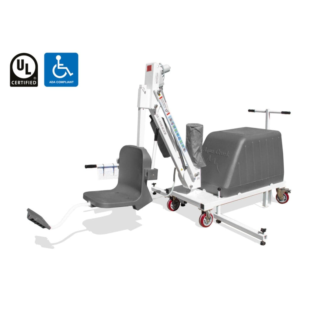 Aqua Creek Mighty Voyager Pool Lift - sold by Dansons Medical -  Mighty Voyager Pool Lift by Aqua Creek