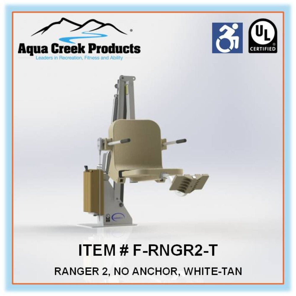 Aqua Creek Ranger 2 Pool Lift- sold by Dansons Medical -  Ranger 2 Pool Lift by Aqua Creek