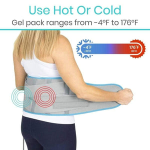 Vive Back Compression Ice Wrap - sold by Dansons Medical -  Back Compression Ice Wrap manufactured by Vive Health
