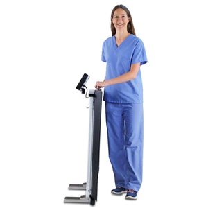 6560 Portable Digital Wheelchair Scale with Handrail - sold by Dansons Medical - manufactured by Detecto