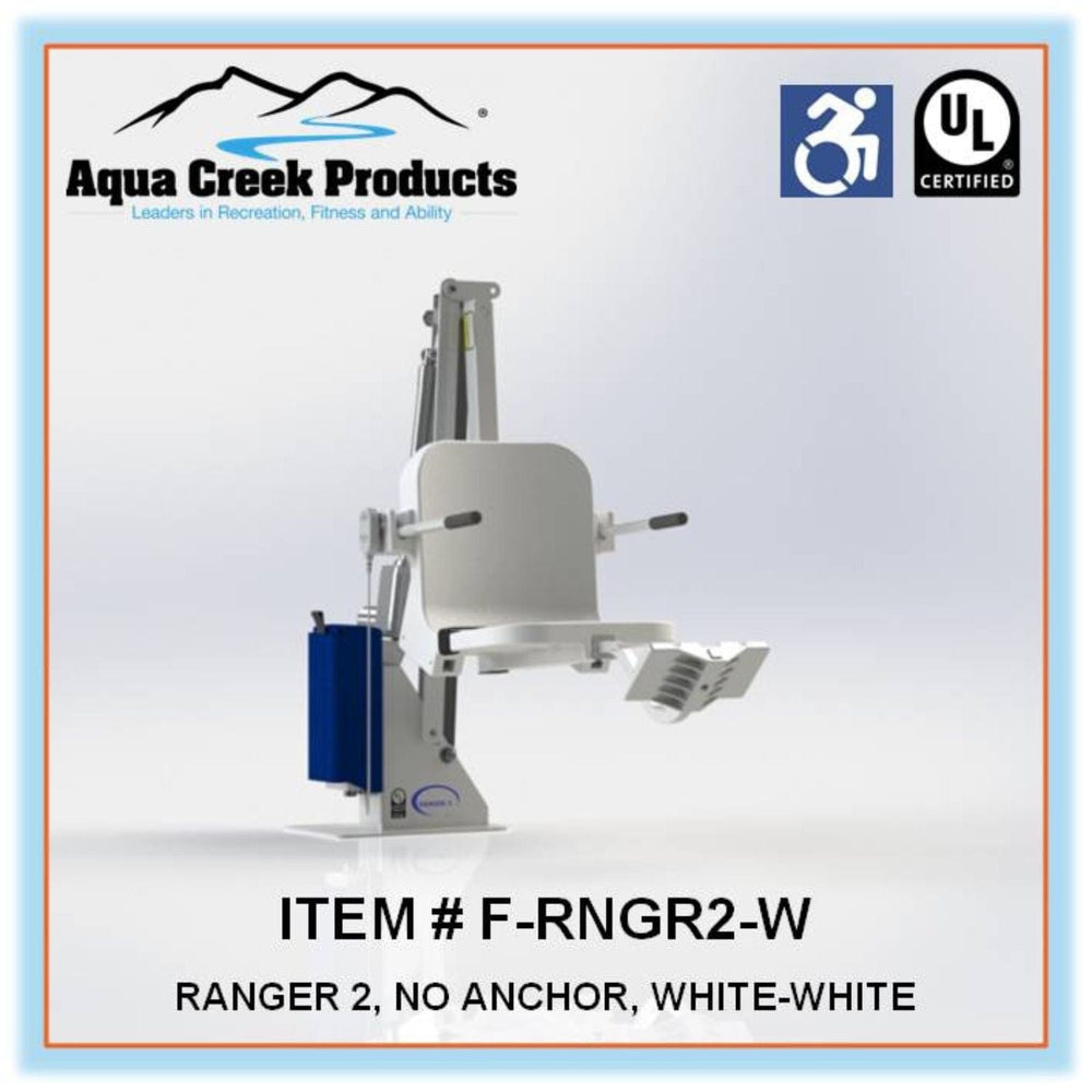 Aqua Creek Ranger 2 Pool Lift- sold by Dansons Medical -  Ranger 2 Pool Lift by Aqua Creek