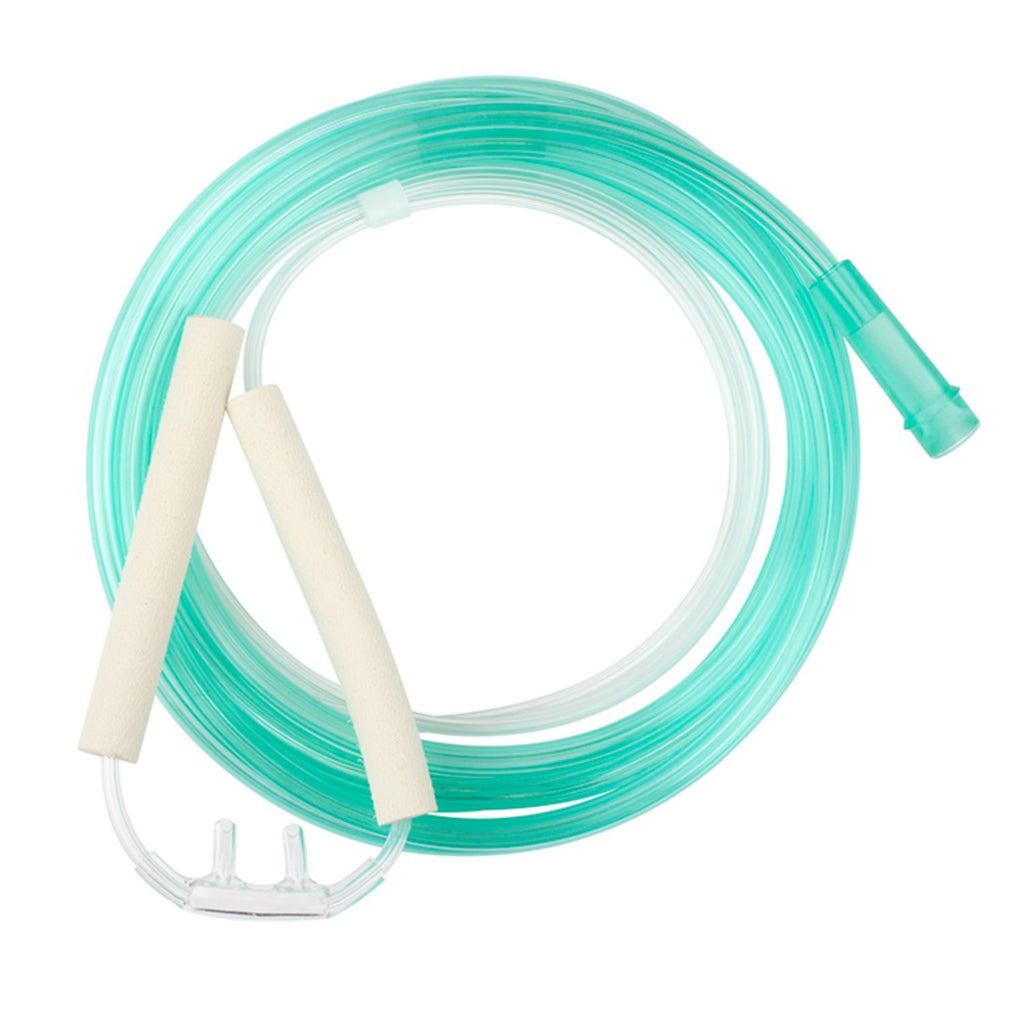 Dynarex Resp-O2 Nasal Oxygen Cannulas with Cushion Tips and Advantage Ear Foam