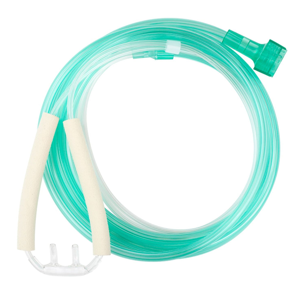 Dynarex Resp-O2 Nasal Oxygen Cannulas with Cushion Tips and Advantage Ear Foam
