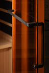 Golden Designs Reserve Edition 3-Person Corner Full Spectrum Infrared Sauna with Himalayan Salt Bar, a Saunas by Golden Designs (SCS) available at Dansons Medical