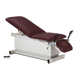 Shrouded Power Exam Table with Stirrups, Adjustable Backrest and Footrest - sold by Dansons Medical - manufactured by Clinton Industries 