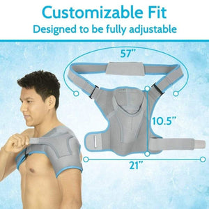 Vive Shoulder Ice Wrap- sold by Dansons Medical -  Shoulder Ice Wrap manufactured by Vive Health