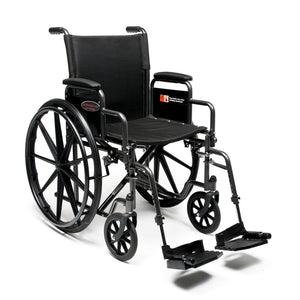 Advantage LX Standard Wheelchair - Nylon upholstery - sold by Dansons Medical - manufactured by Graham Field