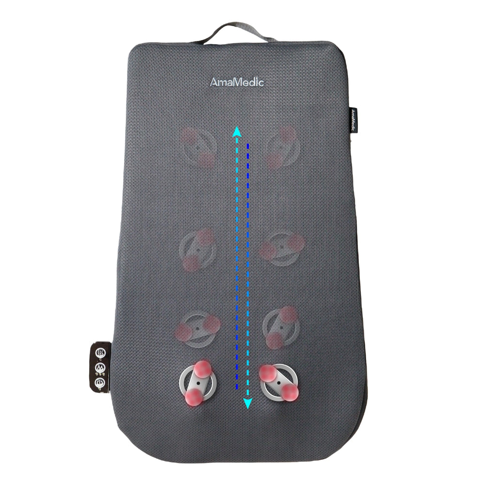 AmaMedic AM-10027 Premium Kneading Massage Back Pad