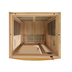 Golden Designs Dynamic Barcelona 1-2 Person Low EMF FAR Infrared Sauna - sold by Dansons Medical - Saunas manufactured by Golden Designs (SCS)