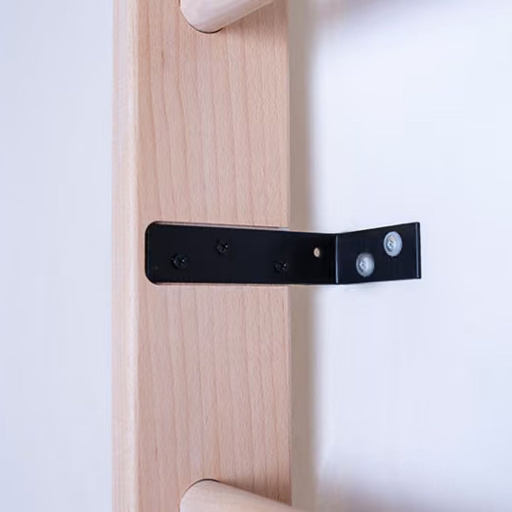 BenchK 100 Solid Beech Wooden Wall Bars with 8 Rungs
