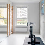 BenchK 100 Solid Beech Wooden Wall Bars with 8 Rungs